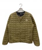 THE NORTH FACEザ ノース フェイス）の古着「キルティング中綿ジャケット」｜カーキ