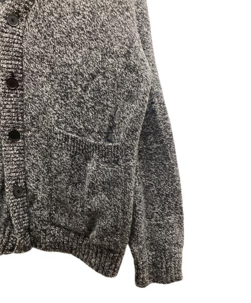 ATON（エイトン）ATON (エイトン) WOOL MOULINE オーバーサイズカーディガン グレー サイズ:02の古着・服飾アイテム