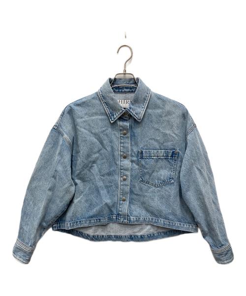 THIRD MAGAZINE（サードマガジン）THIRD MAGAZINE (サードマガジン) 24SSデニムオーバーシャツジャケット ブルー サイズ:9の古着・服飾アイテム