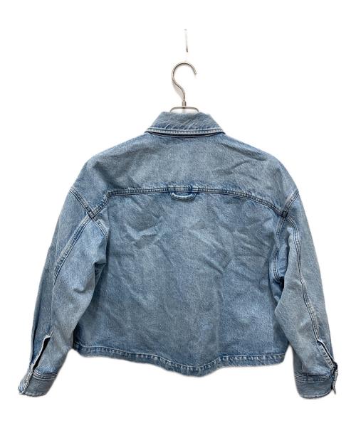 THIRD MAGAZINE（サードマガジン）THIRD MAGAZINE (サードマガジン) 24SSデニムオーバーシャツジャケット ブルー サイズ:9の古着・服飾アイテム
