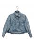 THIRD MAGAZINE（サードマガジン）の古着「24SSデニムオーバーシャツジャケット」｜ブルー