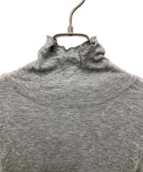IENA（イエナ）IENA (イエナ) リヨセルカシミヤタートルネックカットソー グレー サイズ:表記無しの古着・服飾アイテム