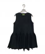 ODAKHAオダカ）の古着「ノースリーブペプラムカットソー」｜ブラック