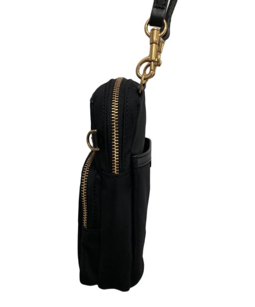 ANYA HINDMARCH（アニヤ・ハインドマーチ）ANYA HINDMARCH (アニヤハインドマーチ) EYES ESSENTIALS CROSSBODY ブラックの古着・服飾アイテム