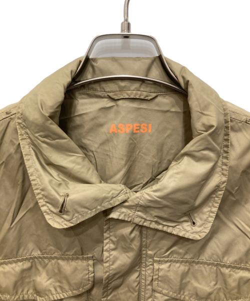 ASPESI（アスペジ）ASPESI (アスペジ) ナイロンパッカブルフィールドジャケット ベージュ サイズ:XSの古着・服飾アイテム