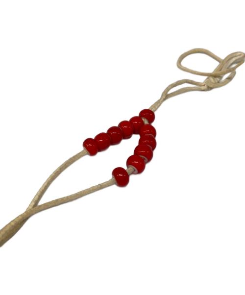 Tady & King（タディアンドキング）Tady & King (タディアンドキング) フェザー×ホイールビーズネックレス シルバーの古着・服飾アイテム