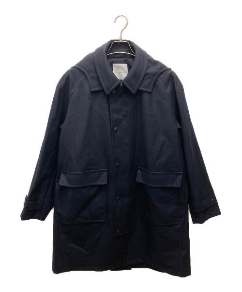 MACKINTOSH PHILOSOPHY（マッキントッシュ フィロソフィー）MACKINTOSH PHILOSOPHY (マッキントッシュ フィロソフィー) フーデッドコート ネイビー サイズ:40の古着・服飾アイテム