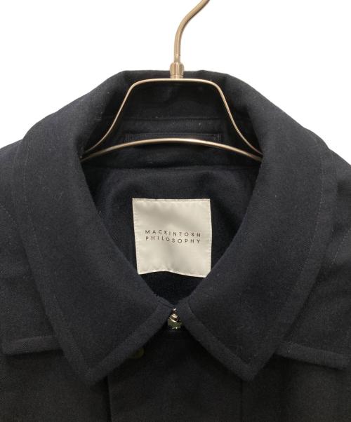 MACKINTOSH PHILOSOPHY（マッキントッシュ フィロソフィー）MACKINTOSH PHILOSOPHY (マッキントッシュ フィロソフィー) フーデッドコート ネイビー サイズ:40の古着・服飾アイテム