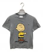 LACOSTE×PEANUTSラコステ×ピーナッツ）の古着「Tシャツ」｜グレー