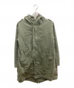 HOUSTONヒューストン）の古着「ミリタリーコート」｜カーキ