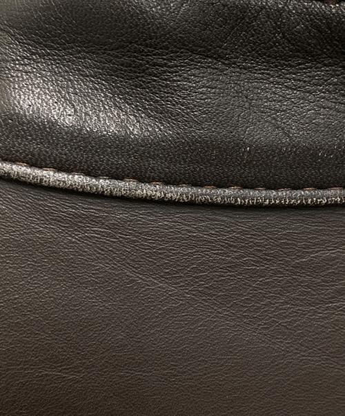 SCHOTT BROS.（ショット）SCHOTT BROS. (ショットブロス) 686シングルレザージャケット ブラウン サイズ:38の古着・服飾アイテム