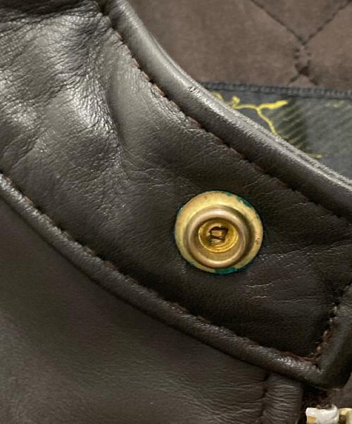 SCHOTT BROS.（ショット）SCHOTT BROS. (ショットブロス) 686シングルレザージャケット ブラウン サイズ:38の古着・服飾アイテム