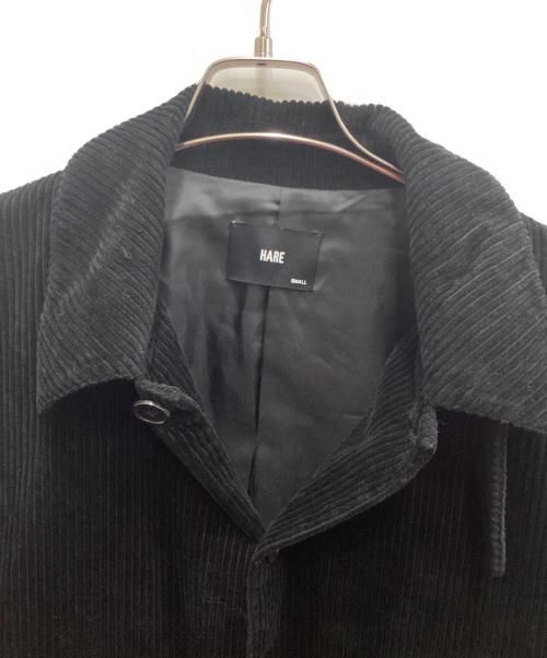 HARE（ハレ）HARE (ハレ) コーデュロイジャケット ブラック サイズ:Ｓの古着・服飾アイテム