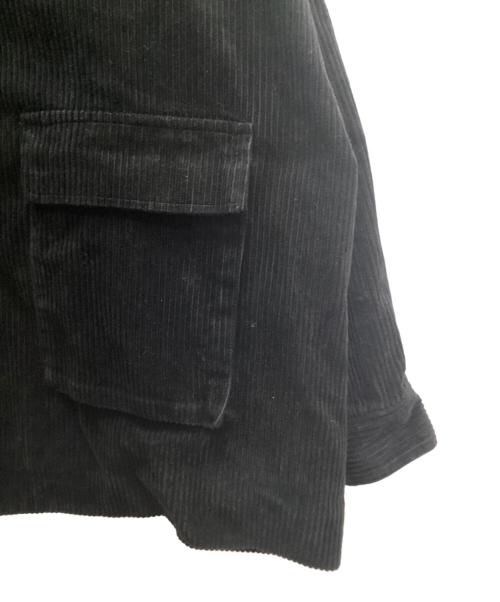 HARE（ハレ）HARE (ハレ) コーデュロイジャケット ブラック サイズ:Ｓの古着・服飾アイテム