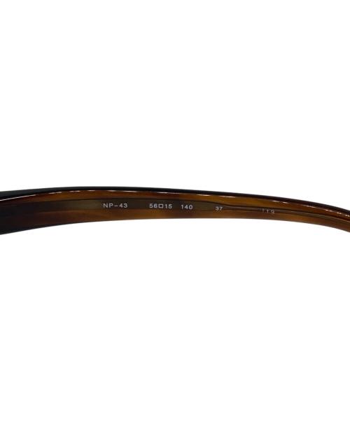 999.9（フォーナインズ）999.9 (フォーナインズ) 伊達眼鏡 ブラウン サイズ:56口15の古着・服飾アイテム