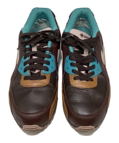 NIKE（ナイキ）NIKE (ナイキ) AIR MAX 90 GTX VELVET ブラウン×グリーン サイズ:28.5の古着・服飾アイテム