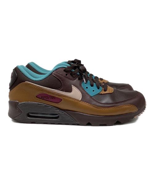 NIKE（ナイキ）NIKE (ナイキ) AIR MAX 90 GTX VELVET ブラウン×グリーン サイズ:28.5の古着・服飾アイテム