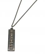 TIFFANY & Co.ティファニー）の古着「アトラスプレートネックレス」