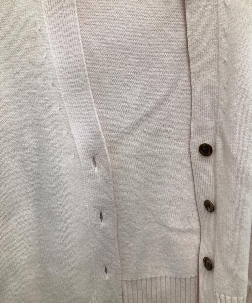 uncrave（アンクレイヴ）uncrave (アンクレイヴ) Vネックニットカーディガン ピンク サイズ:1の古着・服飾アイテム