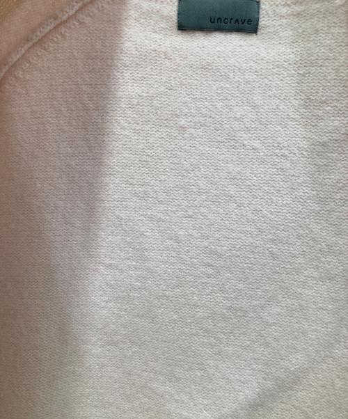 uncrave（アンクレイヴ）uncrave (アンクレイヴ) Vネックニットカーディガン ピンク サイズ:1の古着・服飾アイテム