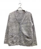 suadeoスアデオ）の古着「ニットツイードジャケット」｜アイボリー