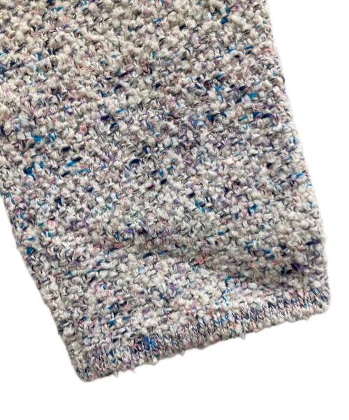 suadeo（スアデオ）suadeo (スアデオ) ニットツイードジャケット アイボリー サイズ:Freeの古着・服飾アイテム