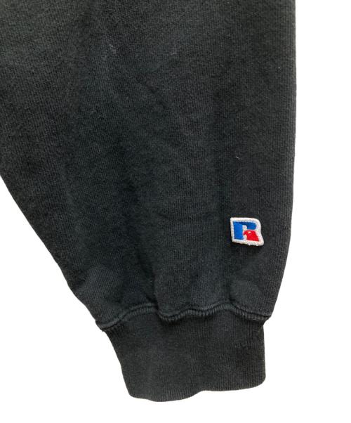 RUSSELL ATHLETIC（ラッセルアスレチック）RUSSELL ATHLETIC (ラッセルアスレチック) X-LARGE (エクストララージ) ハーフジップスウェット ブラック サイズ:Lの古着・服飾アイテム