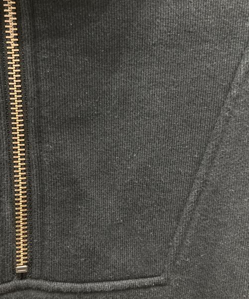 RUSSELL ATHLETIC（ラッセルアスレチック）RUSSELL ATHLETIC (ラッセルアスレチック) X-LARGE (エクストララージ) ハーフジップスウェット ブラック サイズ:Lの古着・服飾アイテム