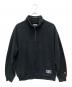 RUSSELL ATHLETIC（ラッセルアスレチック）の古着「ハーフジップスウェット」｜ブラック