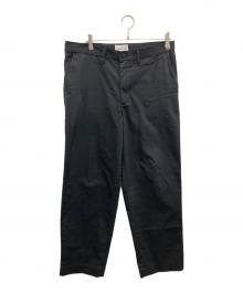 WTAPS（ダブルタップス）の古着「CREASE TROUSERS CTPL. TWILL」｜ブラック