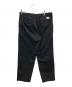 WTAPS (ダブルタップス) CREASE TROUSERS CTPL. TWILL ブラック サイズ:04：13000円
