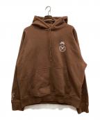 NIKEナイキ）の古着「U NK SB FLC PO HD YUTO GFX」｜ブラウン