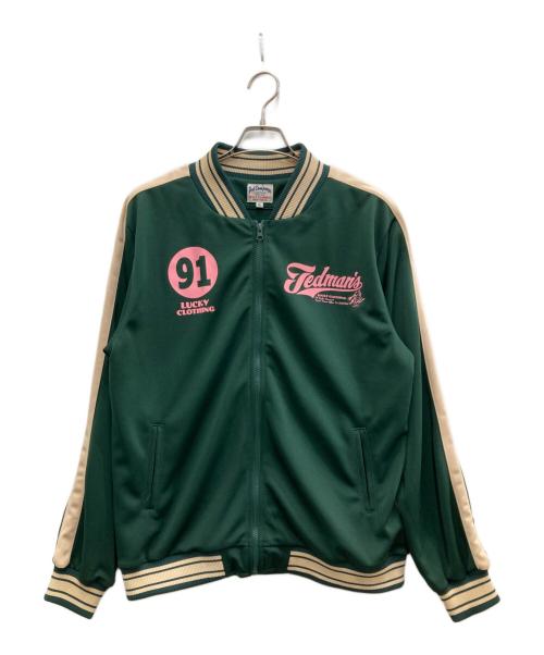 TED COMPANY（テッドカンパニー）TED COMPANY (テッドカンパニー) デビルトラックジャケット グリーン サイズ:XLの古着・服飾アイテム