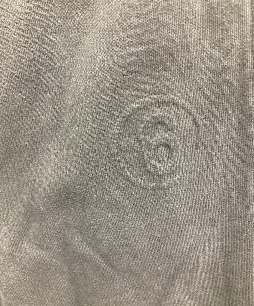 MM6 Maison Margiela（エムエムシックスメゾンマルジェラ）MM6 Maison Margiela (エムエムシックス メゾンマルジェラ) 6ロゴ スウェットパンツ ブラック サイズ:XSの古着・服飾アイテム