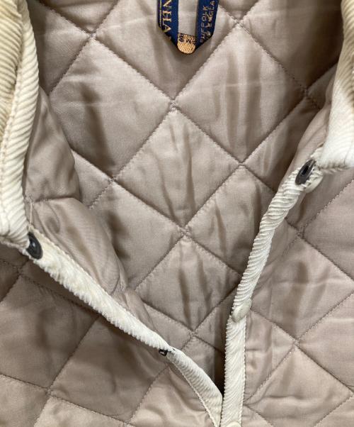 LAVENHAM（ラベンハム）LAVENHAM (ラベンハム) キルティングジャケット ベージュ サイズ:36の古着・服飾アイテム