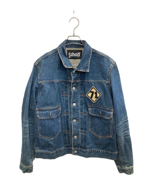 Schott（ショット）Schott (ショット) デニムジャケット ブルー サイズ:XLの古着・服飾アイテム