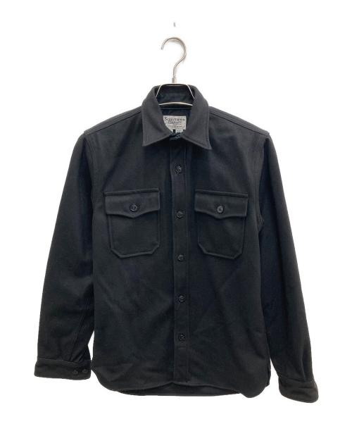 Schott（ショット）Schott (ショット) ウールCPOジャケット ブラック サイズ:Sの古着・服飾アイテム