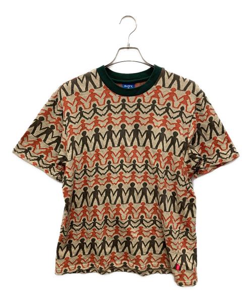 BoTT（ボット）BoTT (ボット) Family Jacquard Tee/ファミリー ジャガード ティー ベージュ サイズ:Mの古着・服飾アイテム