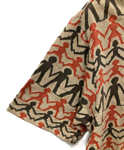 BoTT（ボット）BoTT (ボット) Family Jacquard Tee/ファミリー ジャガード ティー ベージュ サイズ:Mの古着・服飾アイテム