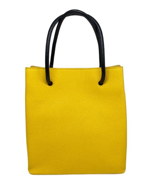BALENCIAGA（バレンシアガ）BALENCIAGA (バレンシアガ) 2wayショッピングトートバッグXXS イエローの古着・服飾アイテム