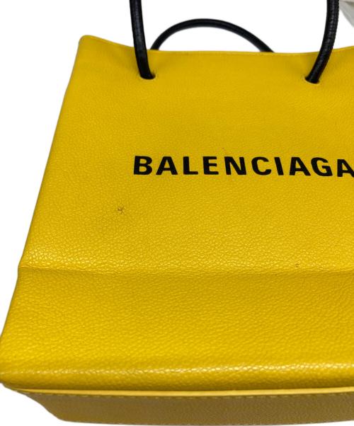 BALENCIAGA（バレンシアガ）BALENCIAGA (バレンシアガ) 2wayショッピングトートバッグXXS イエローの古着・服飾アイテム