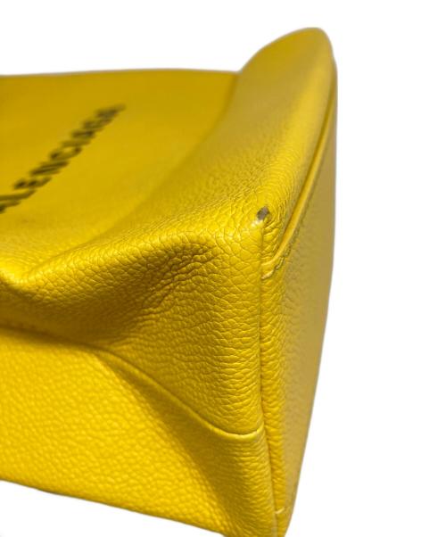 BALENCIAGA（バレンシアガ）BALENCIAGA (バレンシアガ) 2wayショッピングトートバッグXXS イエローの古着・服飾アイテム