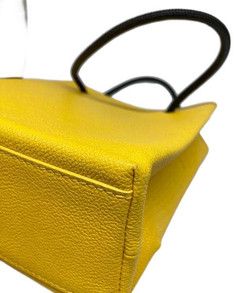 BALENCIAGA（バレンシアガ）BALENCIAGA (バレンシアガ) 2wayショッピングトートバッグXXS イエローの古着・服飾アイテム