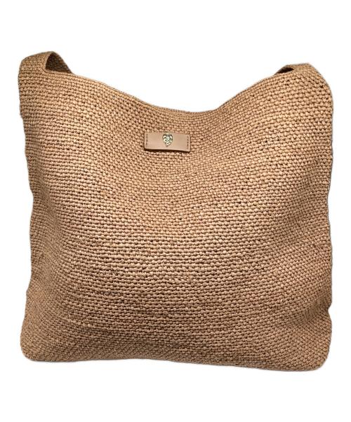 HELEN KAMINSKI（ヘレンカミンスキー）HELEN KAMINSKI (ヘレンカミンスキー) LOTO ラフィアトートバッグ ベージュ サイズ:ONE SIZEの古着・服飾アイテム