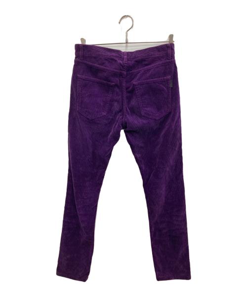 Saint Laurent Paris（サンローランパリ）Saint Laurent Paris (サンローランパリ) コーデュロイパンツ パープル サイズ:71cm（28）の古着・服飾アイテム