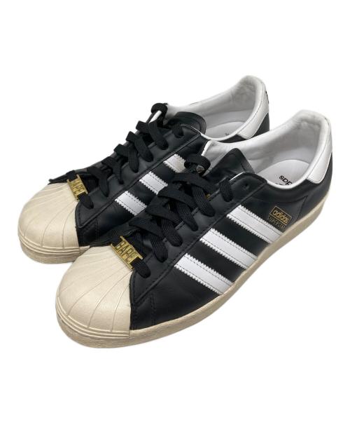 adidas（アディダス）adidas (アディダス) A BATHING APE (ア ベイシング エイプ) Superstar ブラック サイズ:27cmの古着・服飾アイテム
