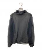 ）の古着「シアーハイネックカットソー」｜ブラック