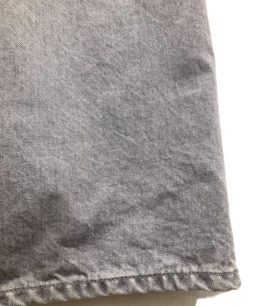 FRAMeWORK（フレームワーク）FRAMeWORK (フレームワーク) ブリーチデニムイージーパンツ グレー サイズ:Sの古着・服飾アイテム