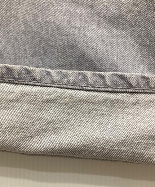 FRAMeWORK（フレームワーク）FRAMeWORK (フレームワーク) ブリーチデニムイージーパンツ グレー サイズ:Sの古着・服飾アイテム