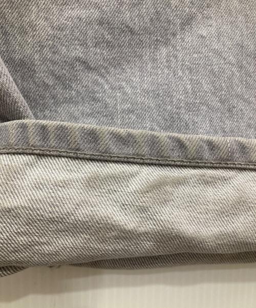 FRAMeWORK（フレームワーク）FRAMeWORK (フレームワーク) ブリーチデニムイージーパンツ グレー サイズ:Sの古着・服飾アイテム